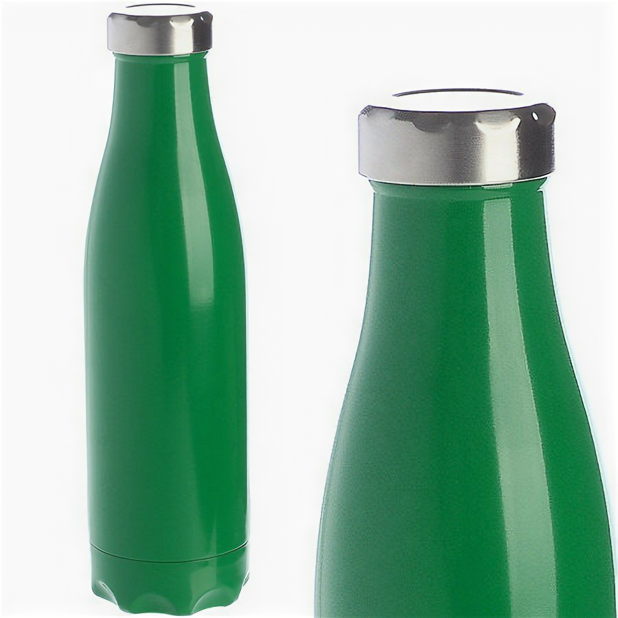 77010-6 Термобутылка 500мл. Soft зеленая (х20) () - фотография № 1