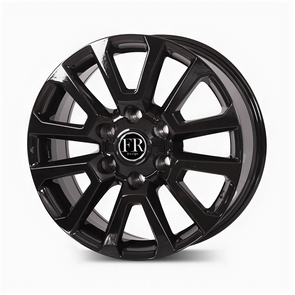 Литые колесные диски FR REPLICA TY182 7.5x18 6x139.7 ET25 D106.2 Black (Black)