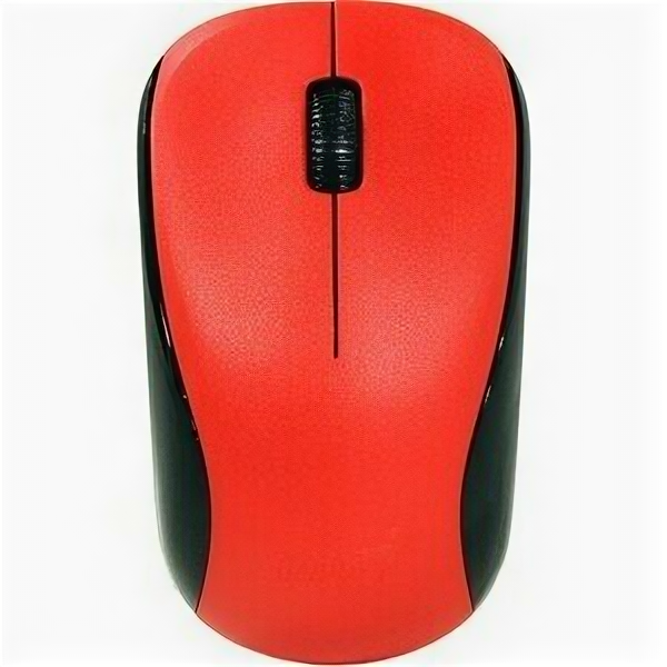 Мышь беспроводная NX-7000 красная (red, G5 Hanger), 2.4GHz wireless, BlueEye 1200 dpi, 1xAA NewPackage Genius - фото №1