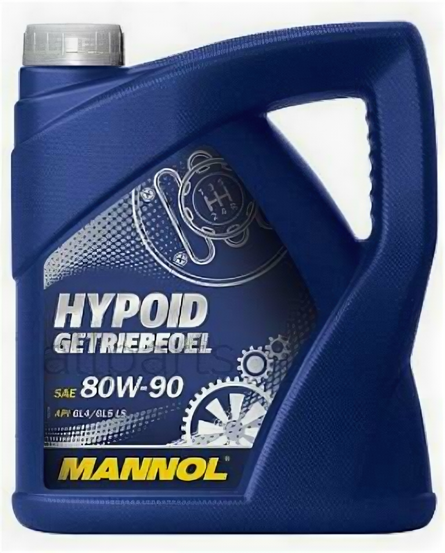 MANNOL 1354 Масло трансмиссионное MANNOL HYPOID GETRIEBEOEL GL-4/5 80W90 4 л 1354