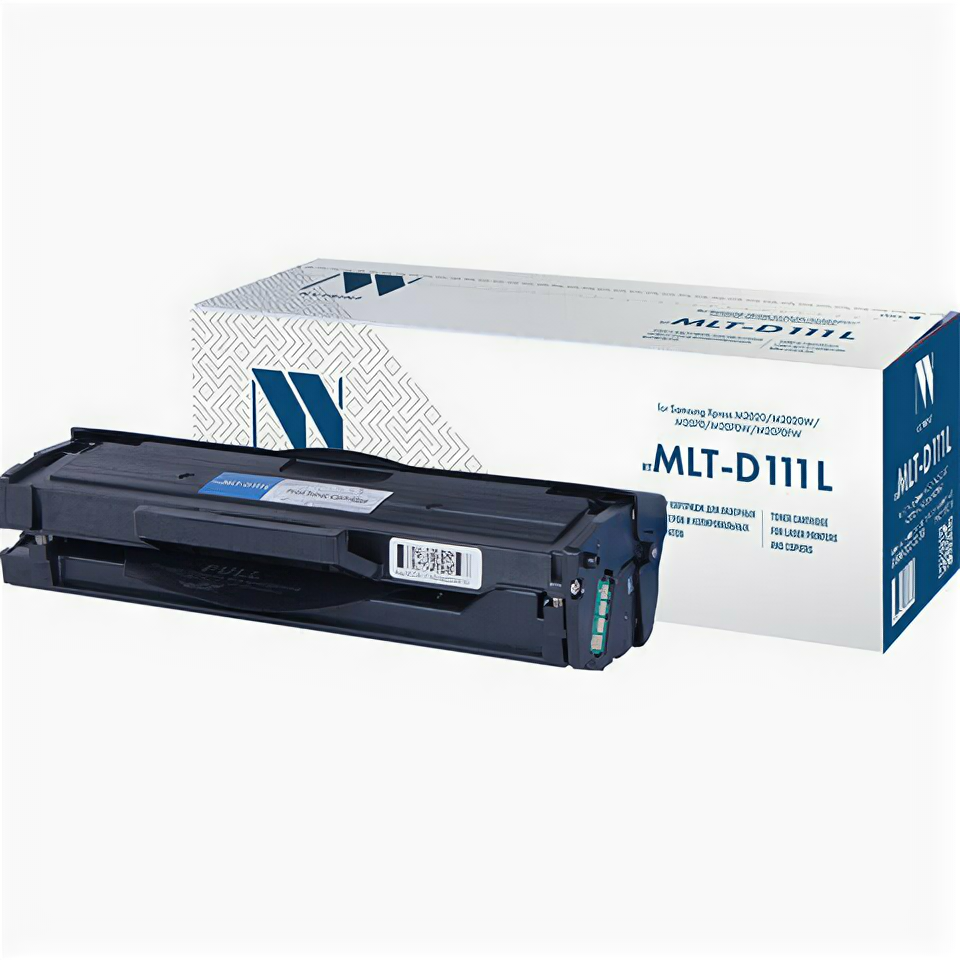 Картридж лазерный NV PRINT (NV-MLT-D111L) для SAMSUNG SL-M2020/2022/2070/2071, ресурс 1800 стр.