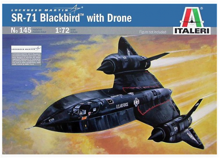 Italeri Самолёт SR-71 Blackbird 1:72