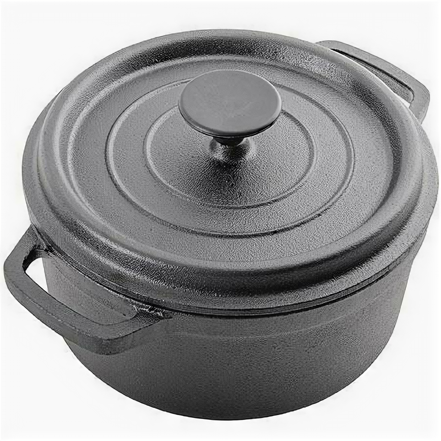 Кастрюля 3 л с крышкой 22 см чугун MayerBoch 29813 KSMB-29813