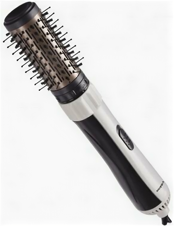 фото Фен-щетка Supra 1000Вт черный/серебристый