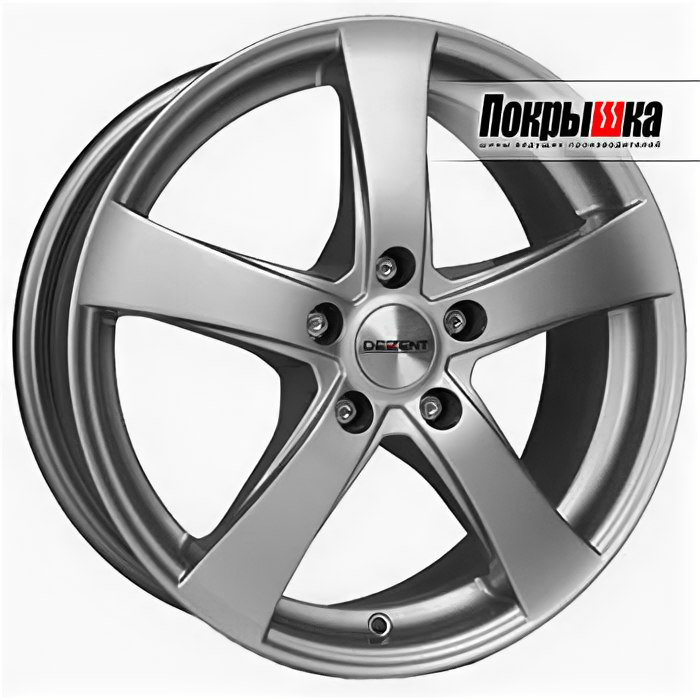 Диски DEZENT RE 8.0х18/5х112 D70.1 ET48.0, Silver