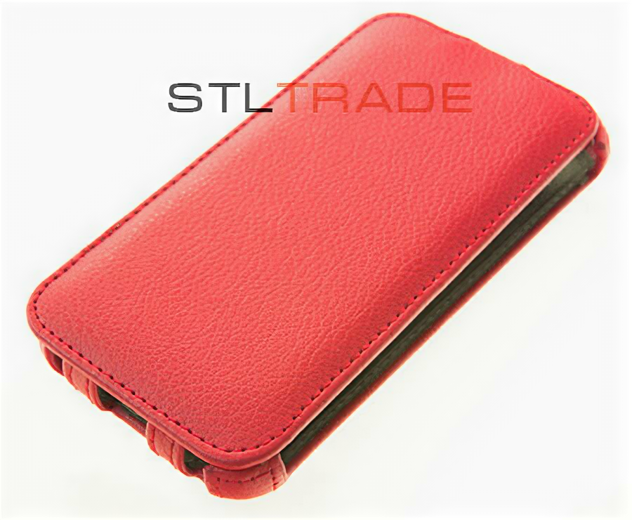 Чехол-книжка STL light для Samsung Galaxy G800 S5 mini красный