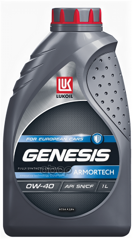 Моторное масло LUKOIL Genesis Armortech 0W-40 1л. синтетическое [3150660] - фото №1