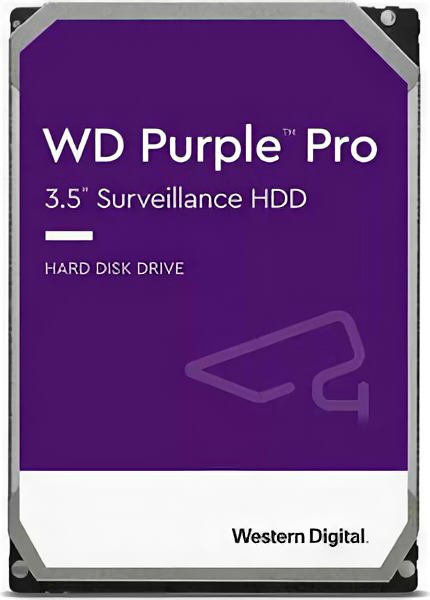   Western Digital WD121PURP Purple PRO 12Tb 3.5" 7200RPM 256MB (SATA-III) All Frame AI