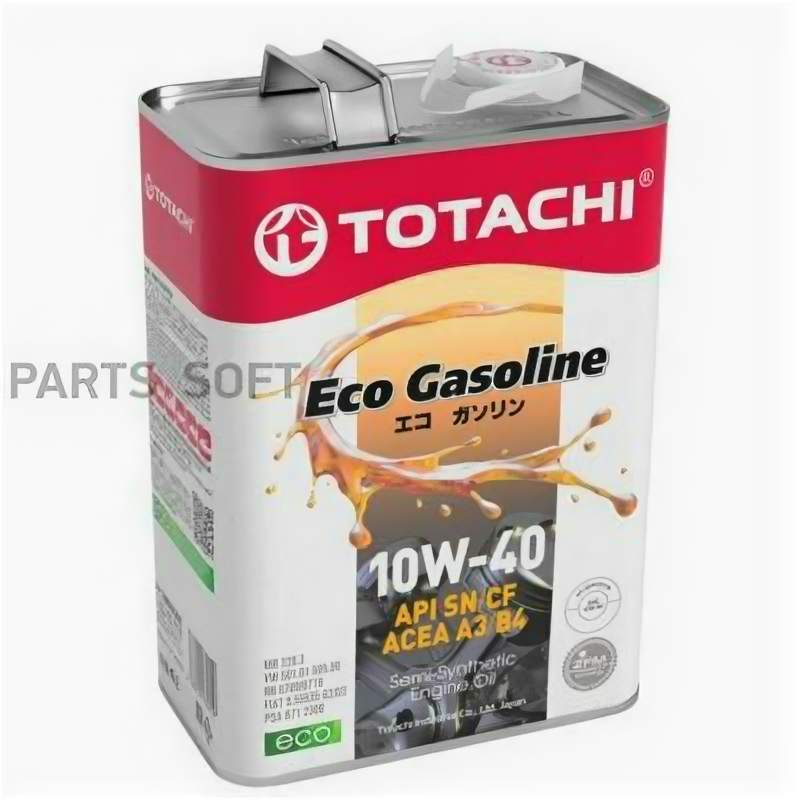 TOTACHI 10904 Масло моторное TOTACHI Eco Gasoline SN/CF 10W40 4л