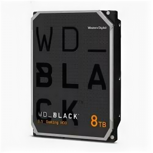 Жесткий диск WD Black WD8002FZWX 8ТБ 35" 7200RPM 128MB (SATA III)Жесткий диск WD Black™ WD8002FZWX 8ТБ 35" 7200RPM 128MB SATA III