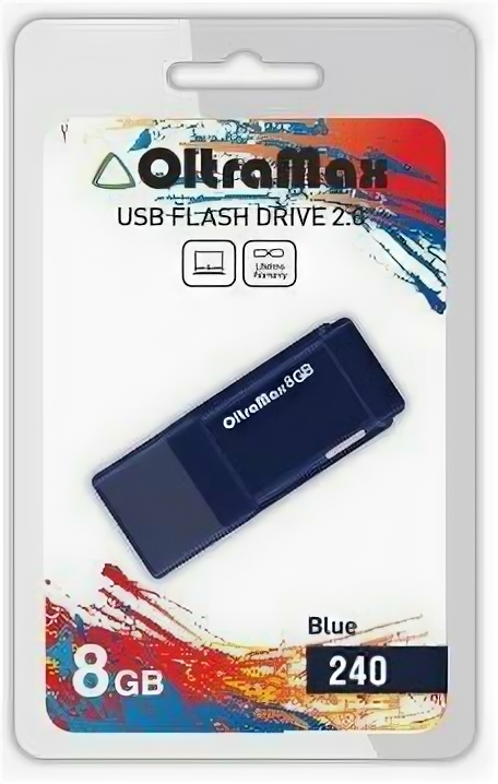 USB flash  OltraMax 240 8GB  (OM-8GB-240)