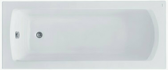 Ванна прямоугольная Santek акриловая монако 1700х700 белая арт. 1WH111979, (без монтажного комплекта/ножек)