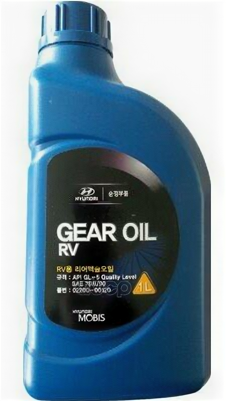 Масло Трансмиссионное Для, На Хенде/Хендай/Hyundai/Для, На Киа/Кия/Kia Gear Oil Rv 75w-90 1 Л 02200-00120 Hyundai-KIA арт. 02...