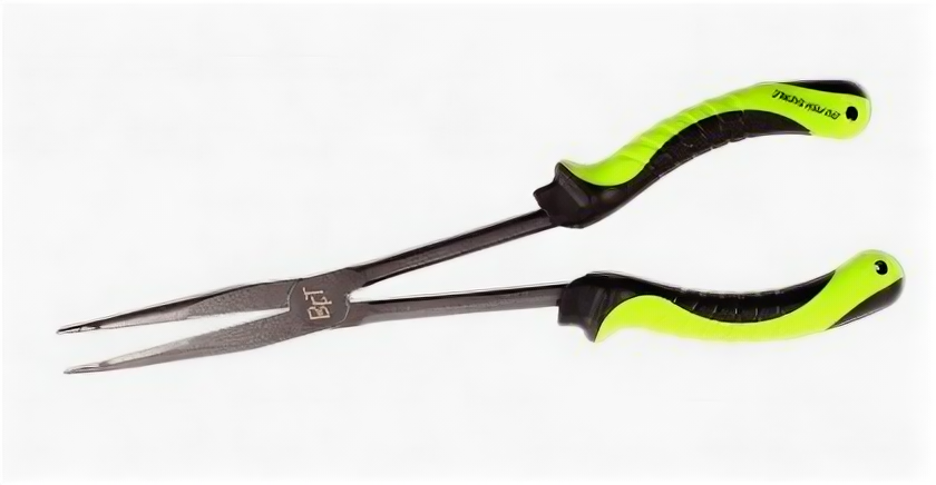 Рыболовные плоскогубцы "BFT" Long Nose Pliers 28cm Bent - Teflon Coated