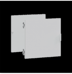 Дверца Фора 4.3 с задней стенкой в комплекте для открытого стеллажа, ДСП, цвет белый S00074