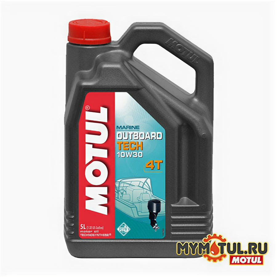 MOTUL Outboard Tech 4T 10W30 5л