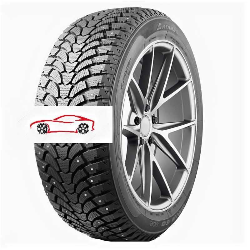 Зимние шипованные шины Antares Grip 60 ice (235/55 R17 103T)