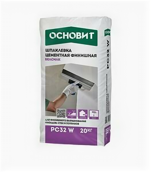 Шпатлевка Основит Белсилк PC32 W