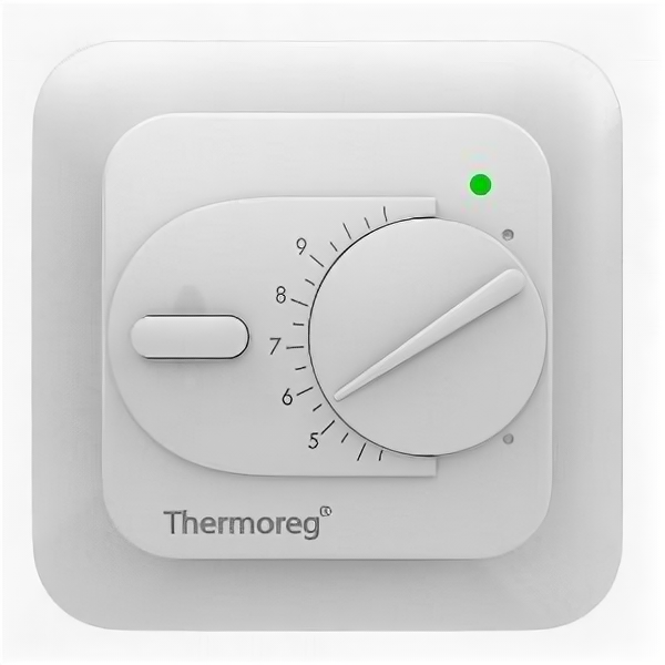 Нагревательный мат Thermo TI-200 White, Терморегулятор механический Thermo Thermoreg