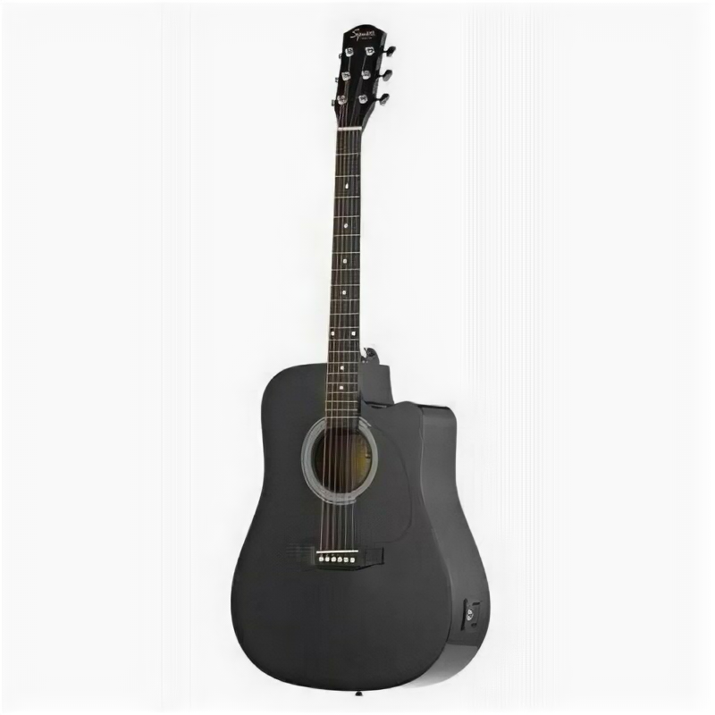 Электроакустическая гитара Fender Squier SA-105CE Black