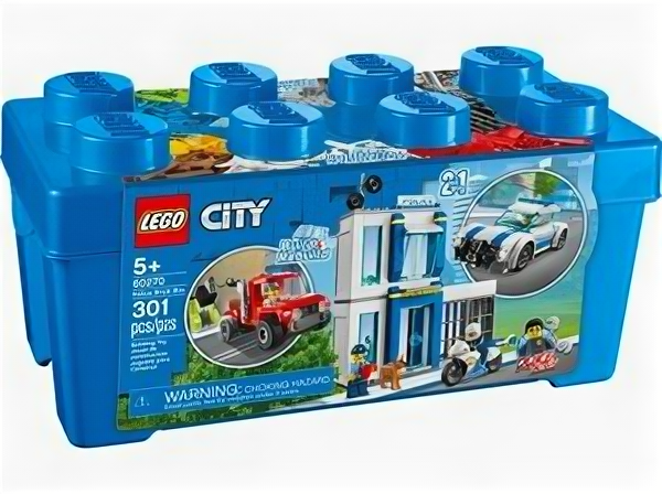 Конструктор LEGO City 60270 Набор кубиков «Полиция»