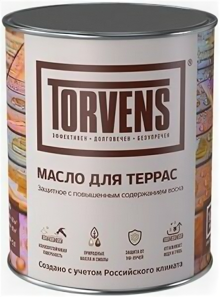 Масло для дерева Torvens масло для террас  Бесцветный