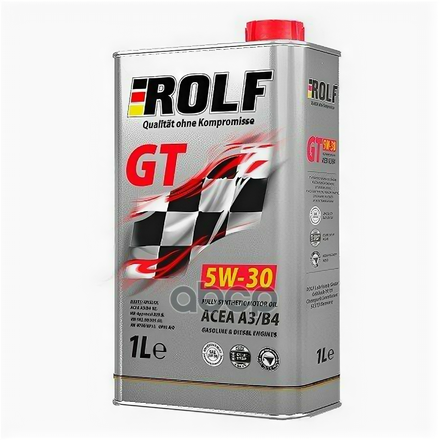 ROLF Масло Моторное Rolf Gt/Жт Sae 5w-30 Синтетическое 1 Л 322619