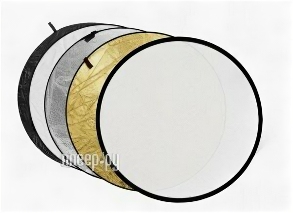 светоотражатели лайт-диски Fujimi 60cm FJ-702 5 in 1 White/Gold/Silver/Black/Diffuser FJ 702-60 140 .