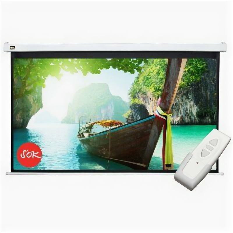 Экран для проектора Sakura Cinema SOK SCPSM-250x140FG-GR 16:9 113 Pro