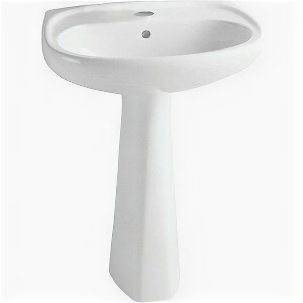 Комплект раковины Vitra Normus 55х42 с пьедесталом (9600B003-7650)