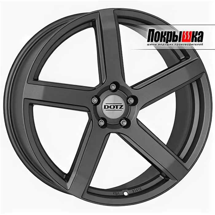 Диски DOTZ CP5 (Matt Graphite) 9.5х19/5х112 D70.1 ET45.0