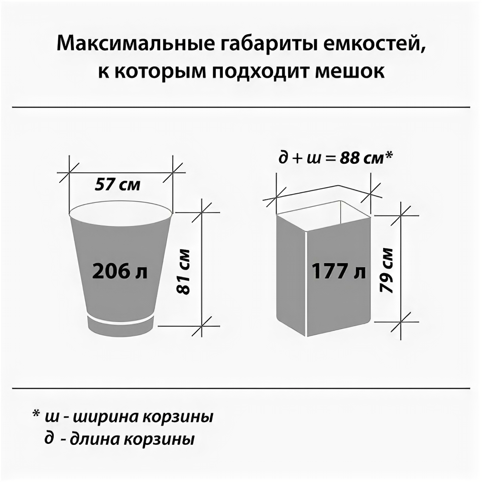 Мешки для мусора LAIMA "ULTRA" 160 л черные 10 шт. прочные, ПВД 30 мкм, 90х120 см, 607694 (цена за 1 ед.товара) - фотография № 6