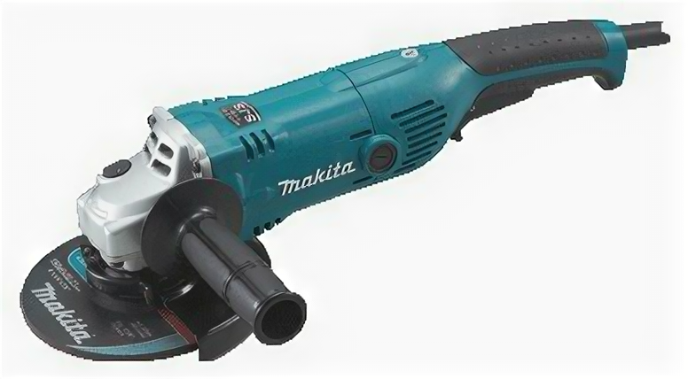 Makita Углошлифовальная машина Makita GA6021C 1450Вт 9000об/мин рез.шпин.:M14 d=150мм