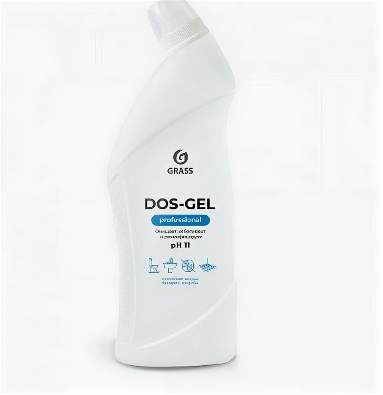 фото Гель концентрат Grass дезинфицирующий и отбеливающий Dos Gel Professional 750мл