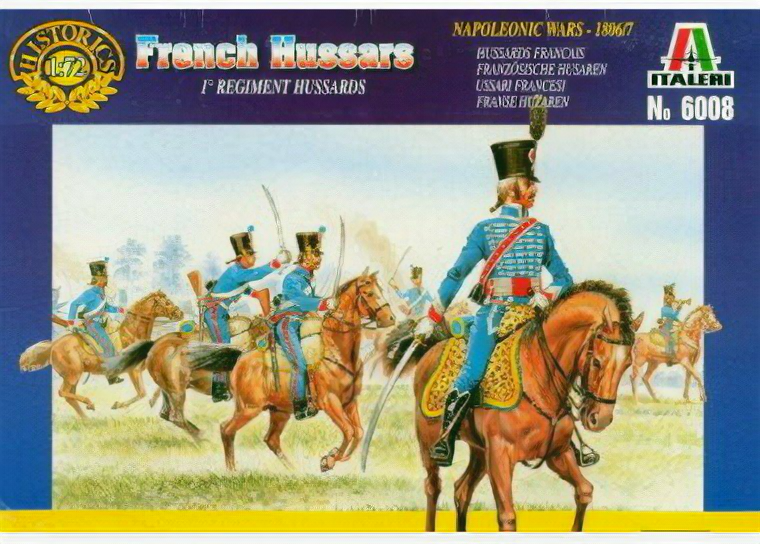 Italeri Французские гуссары 1:72