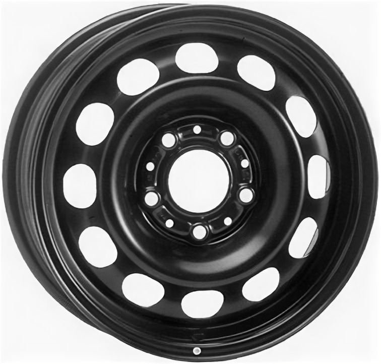 Колесный диск Magnetto Wheels 17001 7.5х17/5х108 D63.3 ET52.5, 10.23 кг, black