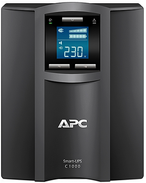 ИБП APC Smart-UPS C 1000VA/600W, 230V, Line-Interactive, LCD