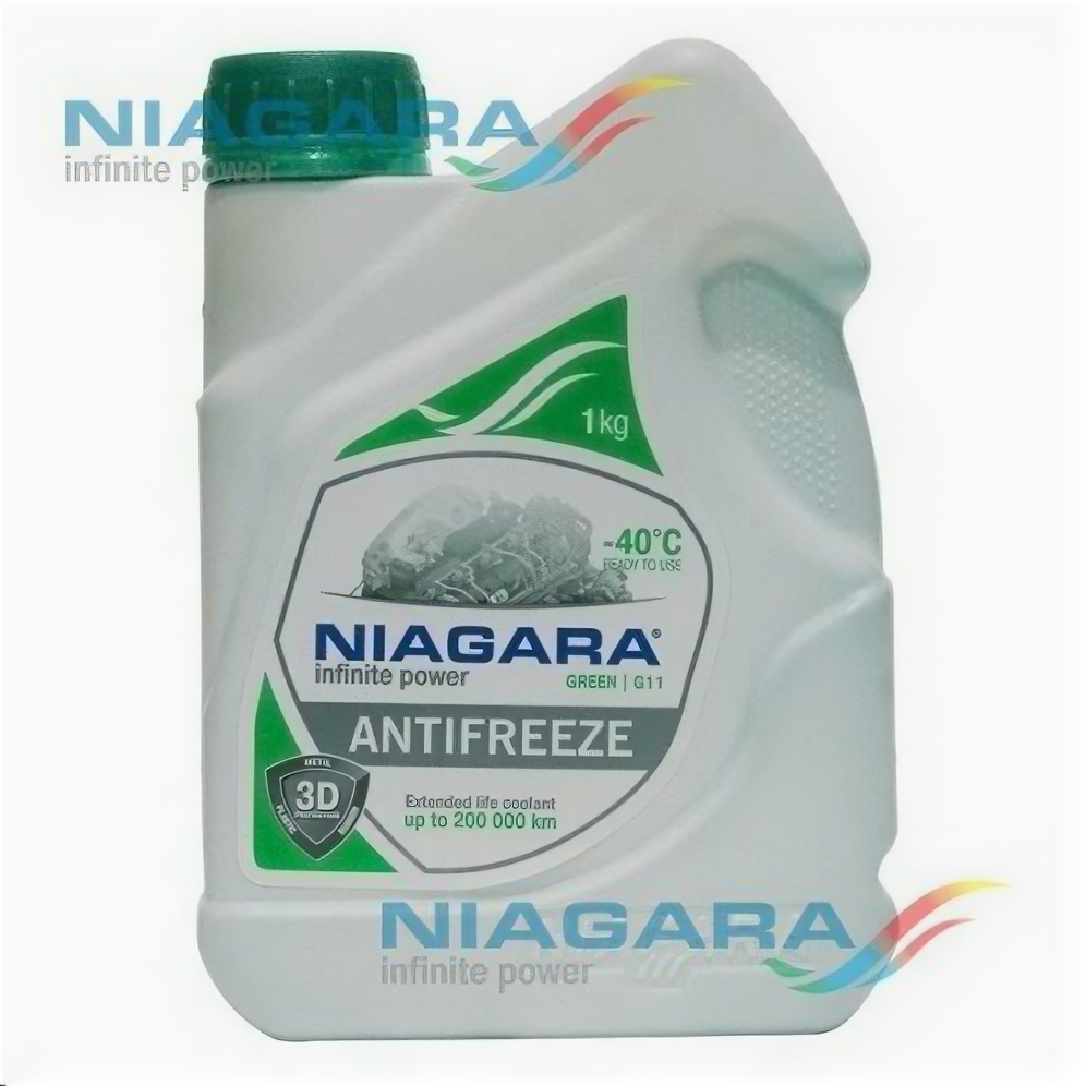 фото Антифриз Ниагара G-11 -40С (1 кг.) зеленый