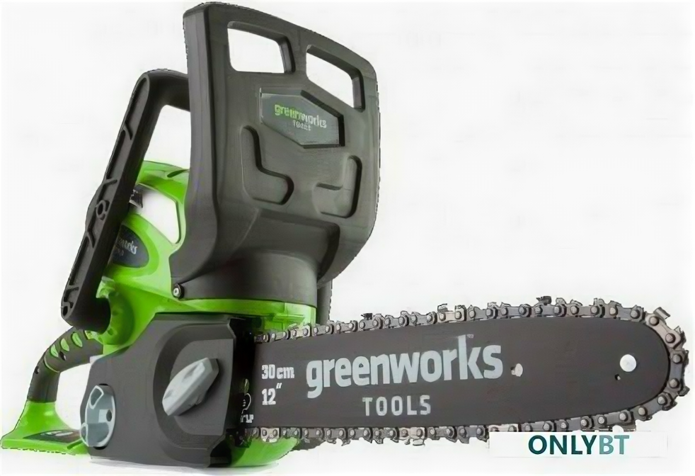 Цепная пила GREENWORKS G40CS30K2 аккумуляторная 40В 2Ач с одним аккумулятором [2007807ua]