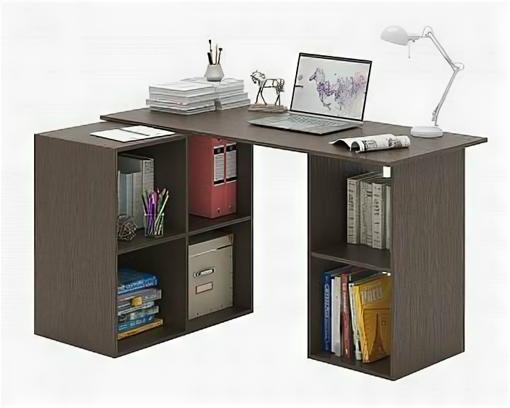 фото Угловой стол МФ Мастер Прайм-75 венге