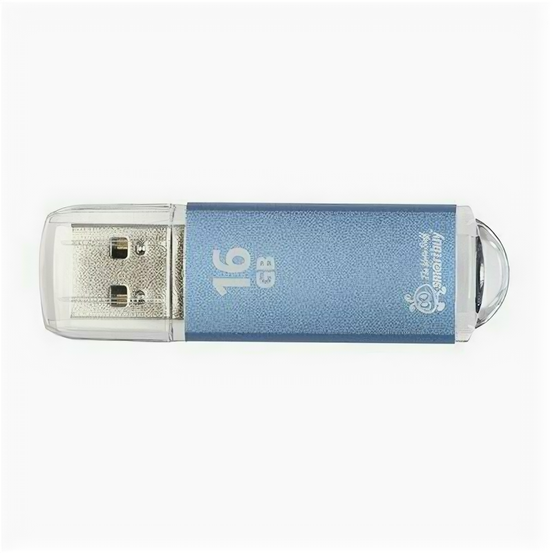 Флеш-память USB 2.0 16 Гб SmartBuy V-Cut (SB16GBVC-B), 445914