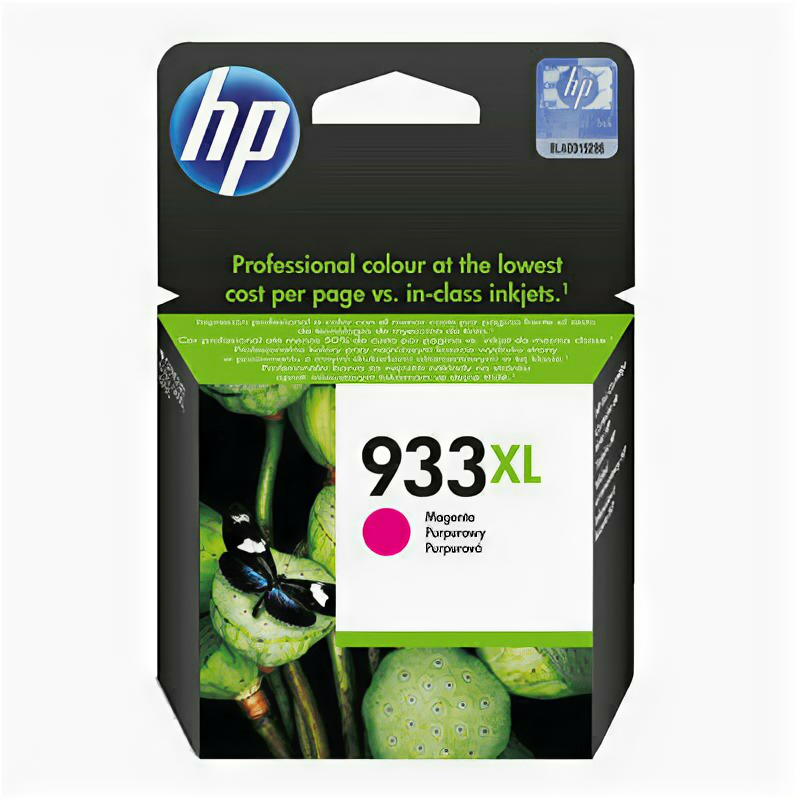 Картридж струйный HP 933XL CN055AE пурпурный оригинальный повышенной емкости, 309091