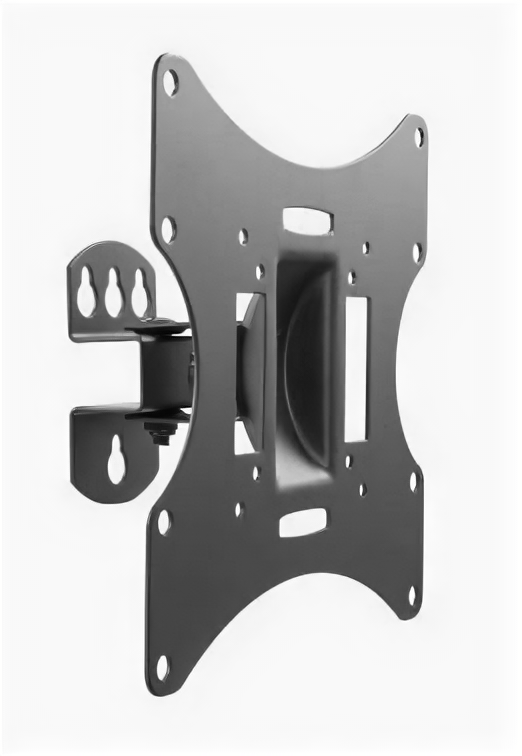 фото Кронштейн для телевизора Ultramounts для телевизора черный 17"-43" макс.30кг настенный поворот и наклон