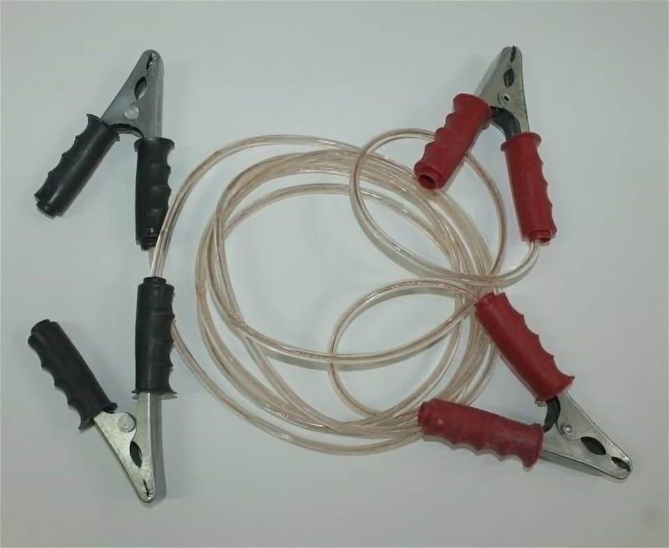 фото Провода прикуривателя /250 А/ 2 м в пакете силикон