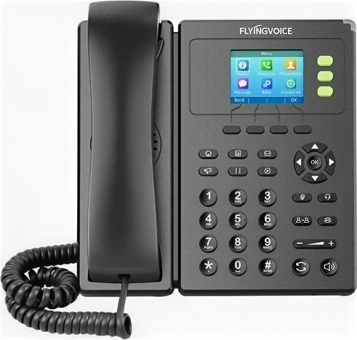 VoIP-телефон FLYINGVOICE черный