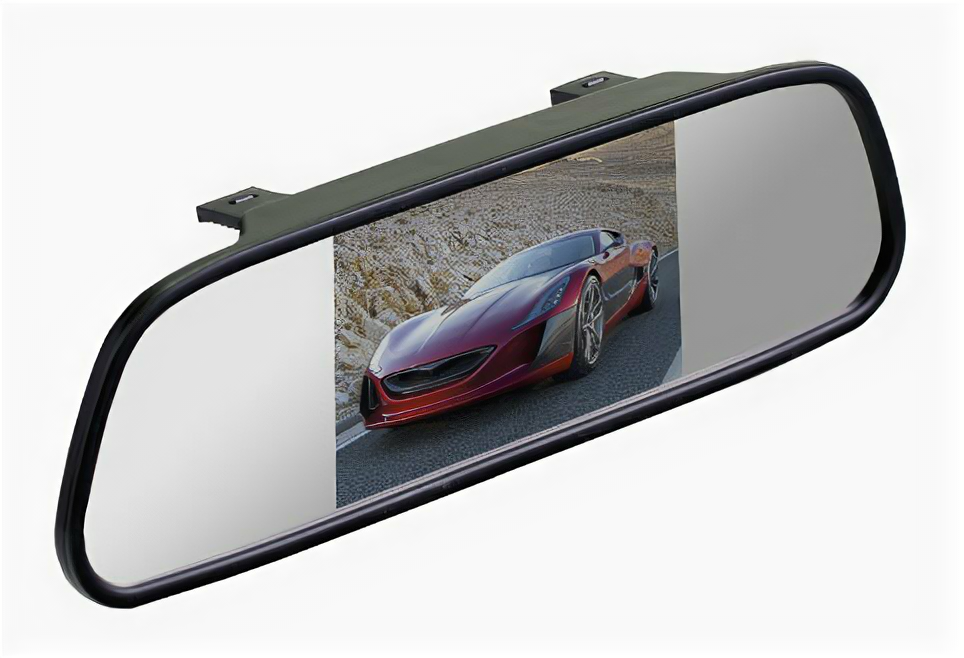 SILVERSTONE F1 Зеркало заднего вида с монитором Silverstone F1 Interpower IP Mirror 5" 5" 16:9 480x272 4Вт