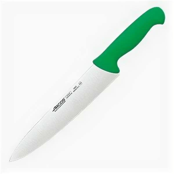 Нож поварской «2900» L=38.7/25 см зеленый ARCOS 292221