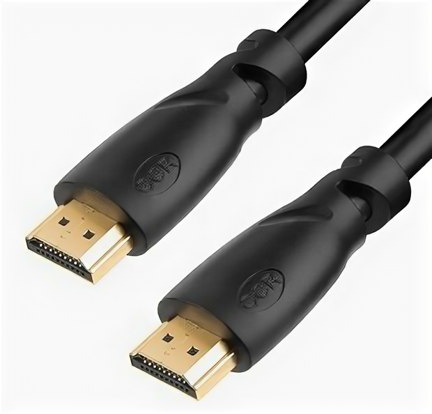 Кабель интерфейсный HDMI-HDMI GCR GCR-HM302 GCR-HM312-3.0m 3.0m, HDR, Ultra HD 4K60 Hz/ 5K30Hz, 3D, Ethernet 18.0 Гбит/с, OD8.0mm, 28/26AWG, черный