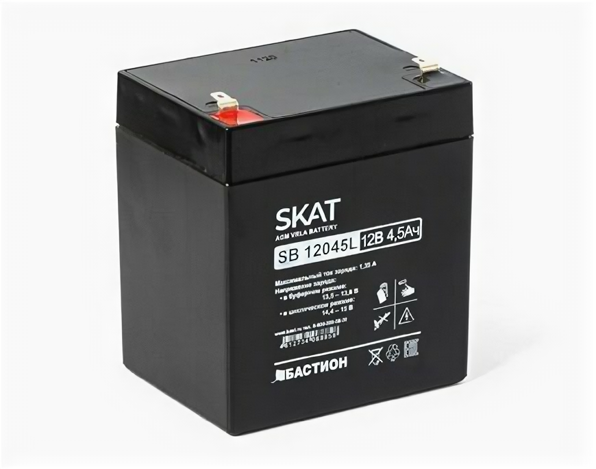 Аккумуляторная батарея БАСТИОН SKAT SB 12045L 12В 4.5 А·ч