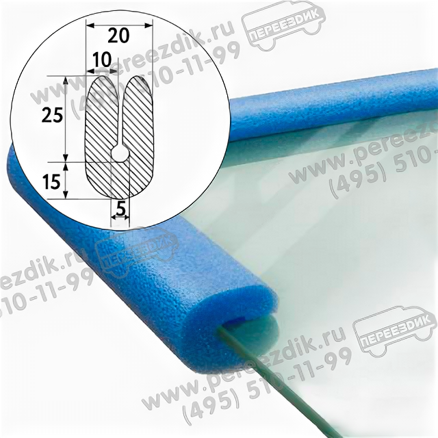 фото Упаковочный профиль "Стекло"